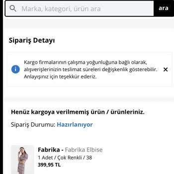 Morhipo Teslimat Süresi Hatası