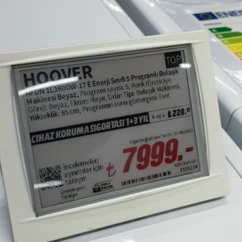 Hoover Bulaşık Makinemizde Eksik Parça Çıktı