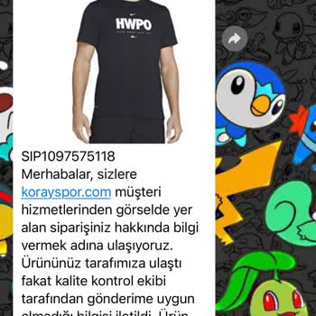 Koray Spor Teşhir Ürün Satmaya Çalışmak.