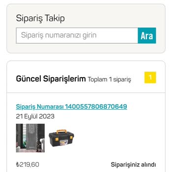 A101 Teslim Edilemeyen Ürün