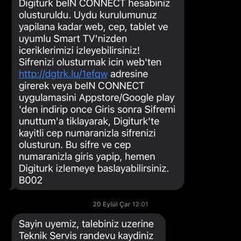 Digiturk Başvuru Sorunu ve Devamında Yaşananlar