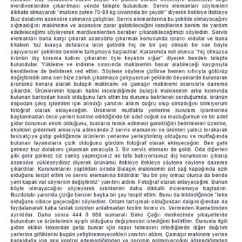 Beko Kötü, Kaba Ve Liyakatsız Servis Elemanları Yüzünden Ürünlerim Mahvoldu