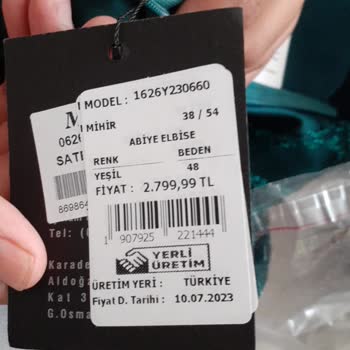 Modanisa Yanlış Beden Abiye