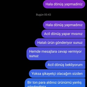 Moday Tesettür Giyim Üzerine Şikayet