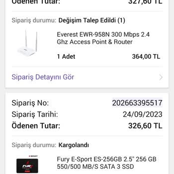Aras Kargomu Bir An Önce Getirin