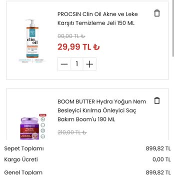 Procsin İndirim Var Diyor 159 TL Kargo Ücreti İstiyor