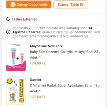 Loreal Paris Param İade Edilmiyor