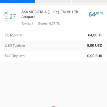 Axa Sigorta Haberim Olmadan Para Çekimi