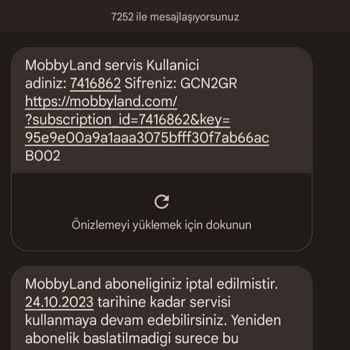 Mobbyland Aboneliği İle İlgili Şikayetim Hakkında