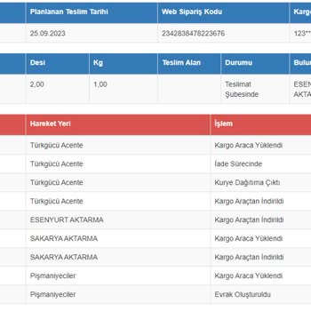 Sürat Kargo, Dolap Gönderimi Kaybetti