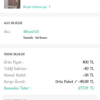 Dolap 250 TL Üzeri Satıcı Kargo Bedeli