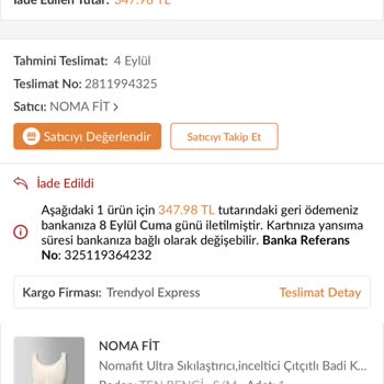 Trendyol 1400 Tl Tutarındaki Ürünlerime El Koydu