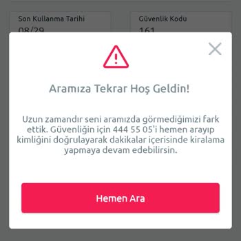 Tiktak Araç Kiralama Sorunu