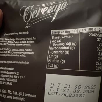 A101 Çerezya Kaju Çok Kötü