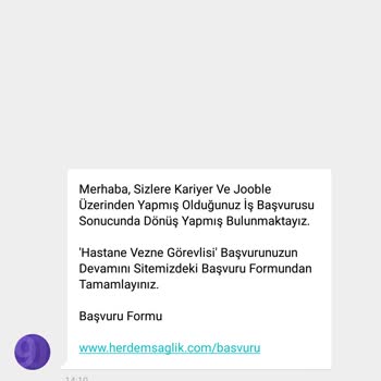 Jooble İş İlanı Başvurusu Hakkında Şikayet