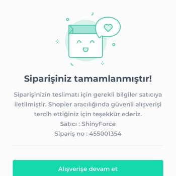 Shiny Force Mesajlara Bakılmıyor Ürün Gönderilmiyor