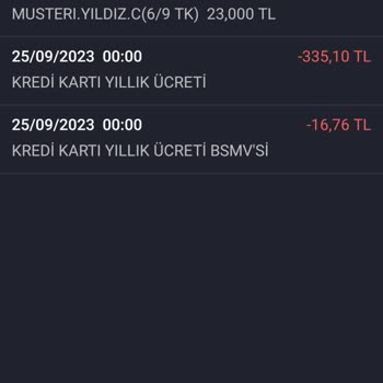 İş Bankası Kredi Kartı Aidatı Kanunsuz Bir Şekilde Alınması
