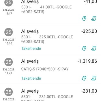 Sipay Tarafından Çekilen Paranın İadesini İstiyorum