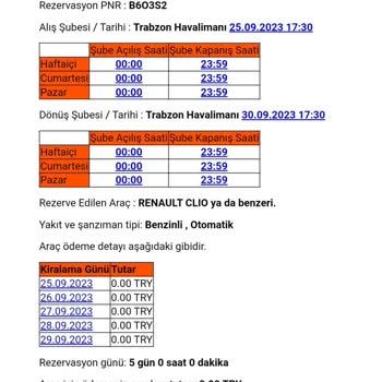 Garenta Trabzon Hava Alanında Mağduriyet