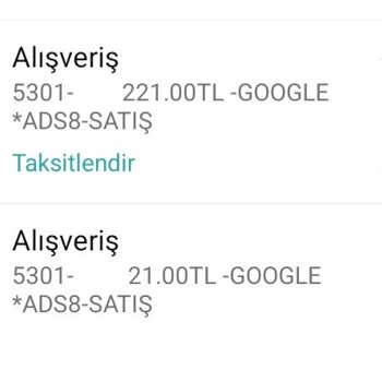 Google Ads Tarafından Hesabımdan Çekilen Paraların İadesini İstiyorum