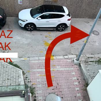 Enerjisa İstanbul Anadolu Yakası Elektrik Perakende Otopark Girişini Engelleyen Aydınlatma Direği