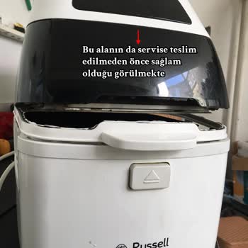 Russell Hobbs Yetkili Servisi Airfryer'ı Kırarak Teslim Etti