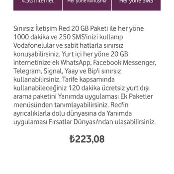 Vodafone Online Tarife Aldatmacası