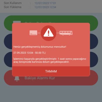 Kocaeli Kentkart Bakiye Gözükmemesi