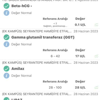 E-Nabız Tahlil Sonuçlarının Sistem Hatası