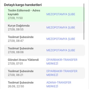 Yurtiçi Kargo Kargonun 10 Den Uzun Sürmesi