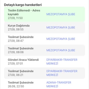 Yurtiçi Kargo Kargonun 10 Den Uzun Sürmesi