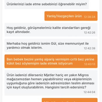 Migros Ücret İadesi Yapılmıyor