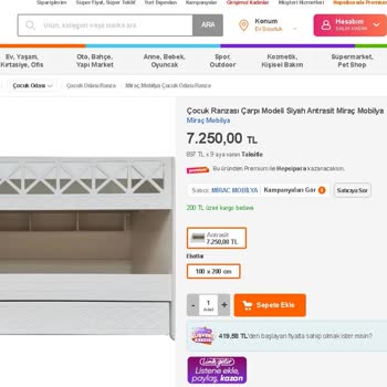 Miraç Mobilya Hepsiburada Hayal Kırıklığına Uğrattı