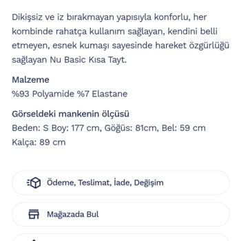 Penti Tayt Satıp Korse Diye Geri Almıyor