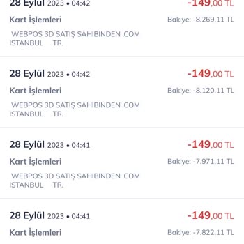 Sahibinden.com 8 Defa Doping Parası Çekmiş Hesabımdan.