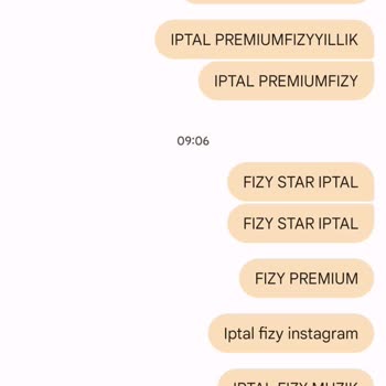 Turkcell Fiz İy Paketi İptal