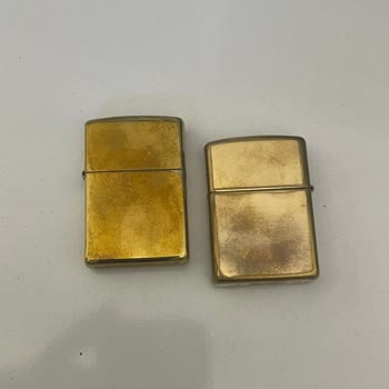 Zippo Tamir Merkezine Temiz Ürün Yolluyorum Kararmış Şekilde Geliyor