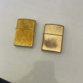 Zippo Tamir Merkezine Temiz Ürün Yolluyorum Kararmış Şekilde Geliyor