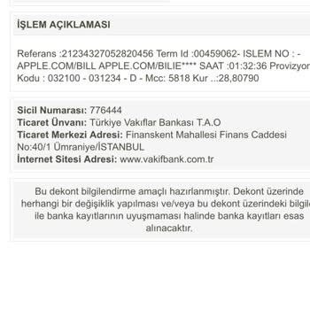 Apple İzinsiz Para Çekimi