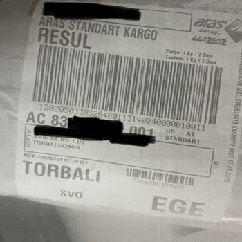 Aras Kargo'da Kaybolan Telefonum