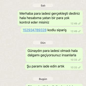 YKM Kitap Para İadesi Yapılmıyor