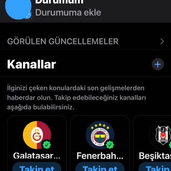 WhatsApp Durum Sekmesi