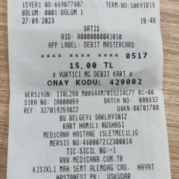 Medicana Zorla Paramı Aldı