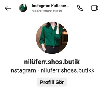 Niluferr.shoss.butikk (Instagram) Yanlış Ürün Gönderimi