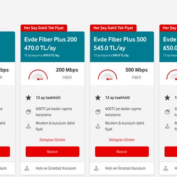 Vodafone Net Tarife Değişikliği Sorunu