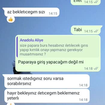 Anadolu Vakfı Kendilerine Ait Numara Kod Ve Şifrelerle Papara Hesabı