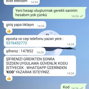 Anadolu Vakfı Kendilerine Ait Numara Kod Ve Şifrelerle Papara Hesabı