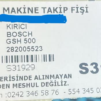 Bosch Müşteri Memnuniyetsizliği Ve Firmanın Sorumluluğunu Yerine Getirmemesi