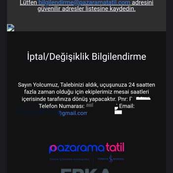 Pazarama Uçak Bileti İptal Sorunu