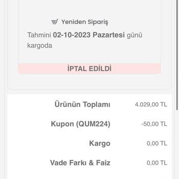Wnt.com.tr Ürün Yollamıyorlar